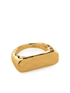 MONICA VINADER HAVANA 18KT GOLD-VERMEIL SIGNET RING