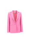 Chiara Ferragni Crystal-embellished Single-breasted Blazer In Pink