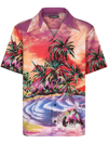 DOLCE & GABBANA GRAPHIC-PRINT SHORT-SLEEVE SHIRT