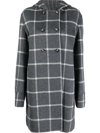 EMPORIO ARMANI REVERSIBLE DOUBLE-BREASTED WOOL COAT