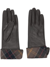 Barbour Guanti Jane Leather Gloves In Brown