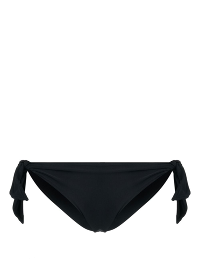 Isabel Marant Sukie Side Tie-fastening Bikini Bottoms In Black