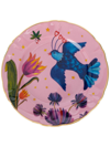 Bitossi Home Fruit Plate In Pink