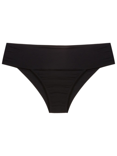 Clube Bossa Stretch-design Bikini Bottoms In Black