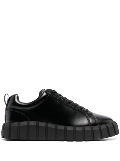 Eytys Odessa Leather Trainers In Black