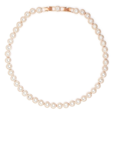 Swarovski Angelic Crystal-embellished Necklace In White