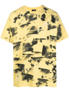 Mauna Kea Slogan-print Graphic T-shirt In Yellow