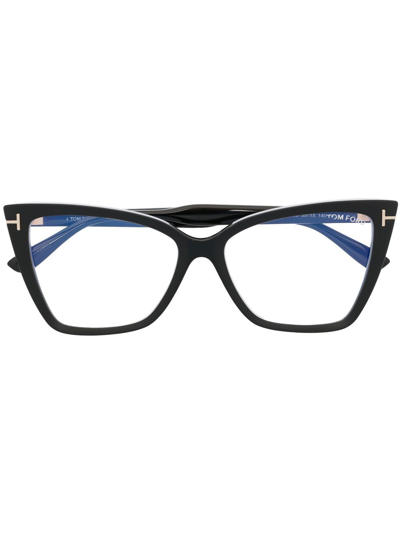 TOM FORD GEOMETRIC-FRAME GLASSES