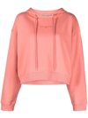 Stella Mccartney Sweatshirt With Logo Embroidery In Pink