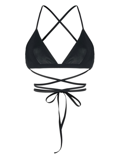 ISABEL MARANT SOLANGE CROSSOVER-STRAP BIKINI TOP