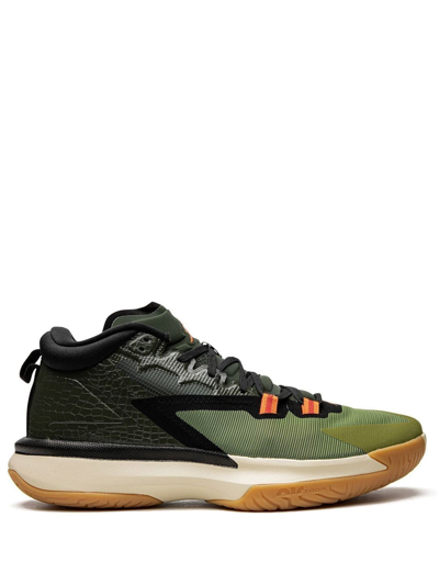 Jordan Mens  Zion 1 In Olive/black/tan