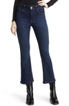 Frame Le Crop Mini Boot Mid-rise Flared Jeans In Parkway