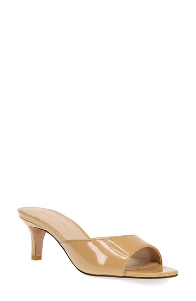 Pelle Moda Balin Kitten Heel Sandal In Nude