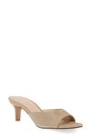 Pelle Moda Balin Kitten Heel Sandal In Mushroom