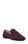 Stuart Weitzman Jet Loafer In Aubergine Purple