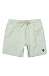 Rvca Escape Solid Shorts In Moondust