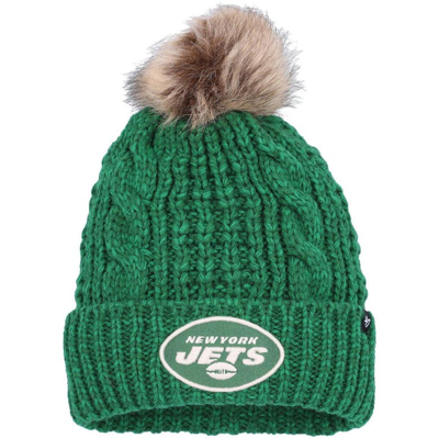 47 ' Green New York Jets Meeko Cuffed Knit Hat With Pom
