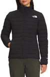 The North Face Belleview Stretch 600-fill Power Down Coat In Black