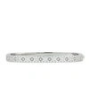 Roberto Coin 18K WHITE GOLD POIS MOI ONE-ROW PAVE DIAMOND BANGLE,PROD193920295