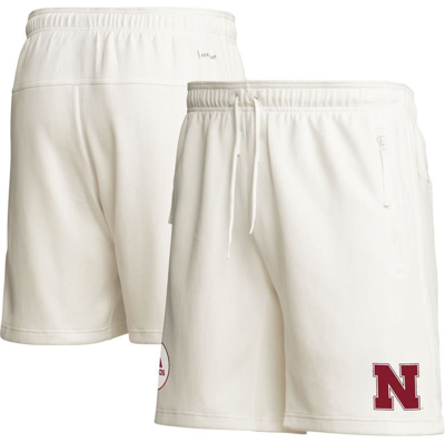 Adidas Originals Adidas Cream Nebraska Huskers Zero Dye Aeroready Shorts