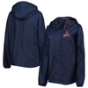Columbia Navy St. Louis Cardinals Flash Challenger Windbreaker Jacket In Navy