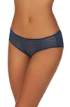 Dkny Modern Lace Hipster Panties In Poseidon