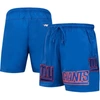 Pro Standard Royal New York Giants Woven Shorts In Royal