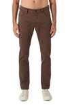 Neuw Denim Lou Slim Fit Twill Jeans In Brown