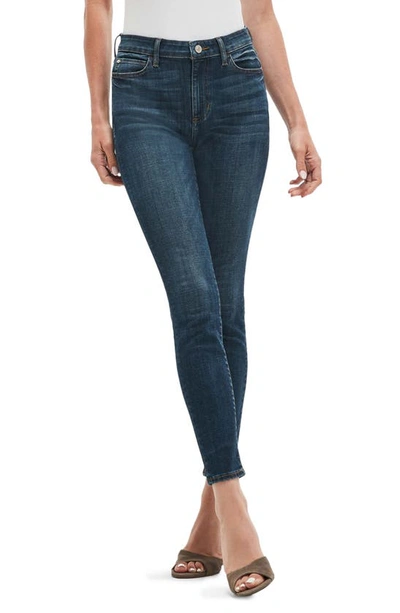 Guess 1981 High Waist Ankle Skinny Jeans In Maya Bay