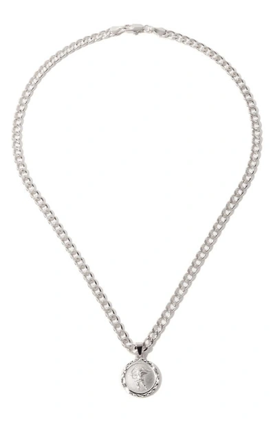 Child Of Wild The Cupid Necklace In Silver