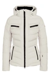 Capranea Vanta Ii Water Resistant Down Jacket In White