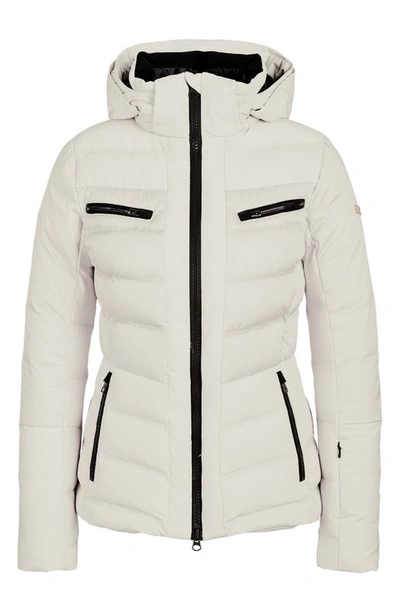 Capranea Vanta Ii Water Resistant Down Jacket In White