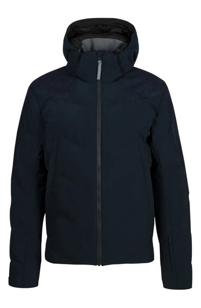 Capranea Badus Water Resistant Quilted Jacket In Blue Supernova