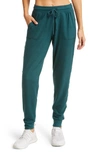 Alo Yoga Soho Sweatpants In Midnight Green