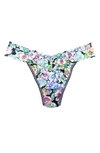 Hanky Panky Print Lace Original Rise Thong In Fantasy Fiction