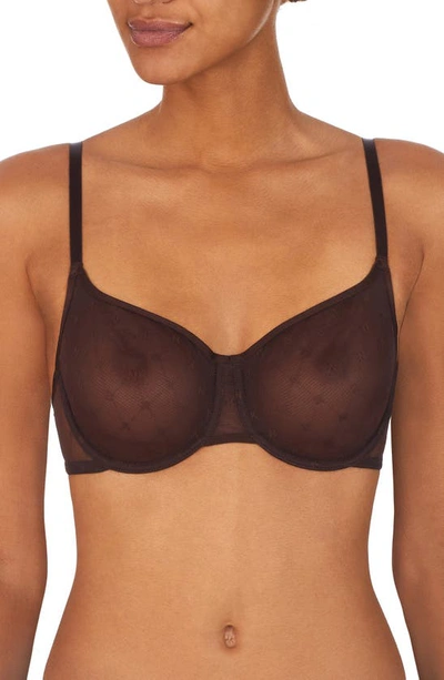 Dkny Monogram Mesh Coverage Bra In Java