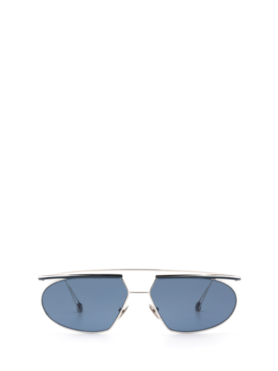 Ahlem Sunglasses In White Gold/blue