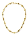 JEAN MAHIE 22K GOLD LINK NECKLACE WITH DIAMONDS, SAPPHIRES & RUBIES,PROD191730014