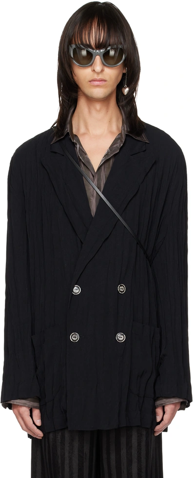 Acne Studios Ssense Exclusive Black Blazer