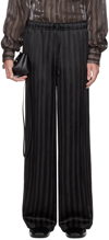 ACNE STUDIOS SSENSE EXCLUSIVE BLACK TROUSERS