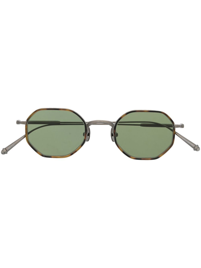 Matsuda Round-frame Sunglasses In Silver