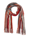 MISSONI WOOL-BLEND SCARF, ORANGE