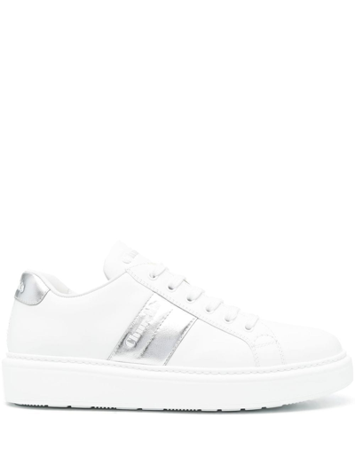 Church's Panelled Lace-up Sneakers In White
