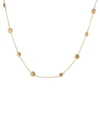 Ippolita Women's Classico Short 18k Yellow Gold Hammered Pinball Multi-station Chain Necklace In Gold