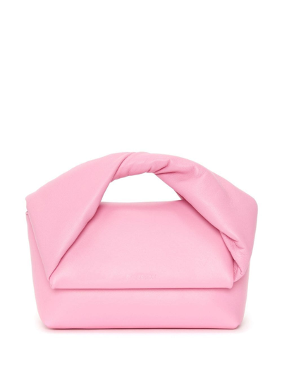 Jw Anderson Midi Twister Bag In Pink