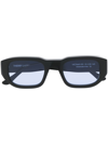 THIERRY LASRY VICTIMY RECTANGLE-FRAME SUNGLASSES