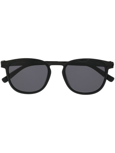 Mykita Cantara Round-frame Sunglasses In Black