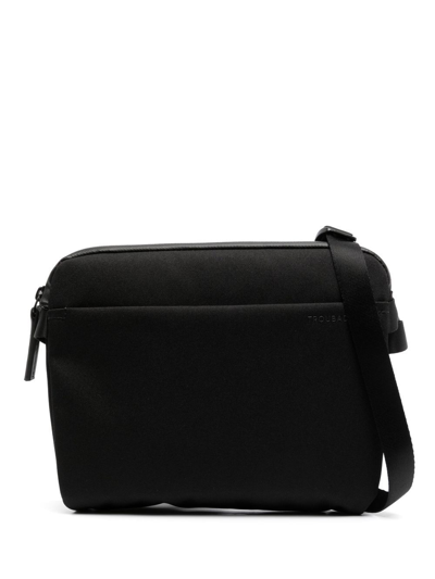Troubadour Recycled Polyester Crossbody Bag In Black