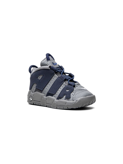Nike Kids' Air More Uptempo Sneakers In 灰色