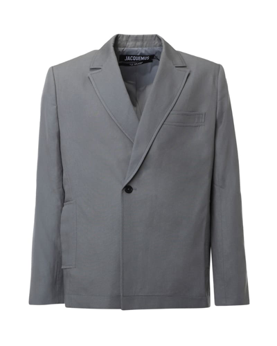 Jacquemus Jacket The Moulin Dresses In Grey